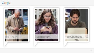 4343
Be There Be Relevant Be Optimized
 