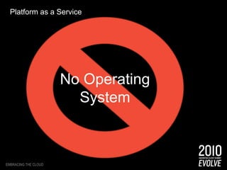 Infrastructure as a ServicePresentation Title Goes Here