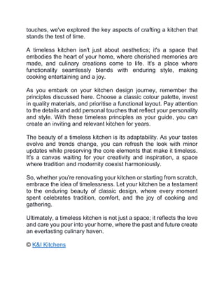 Embracing Tradition - Tips for Achieving a Timeless Kitchen Look.pdf