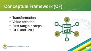 Embracing value creation from CFO to CVO | PDF
