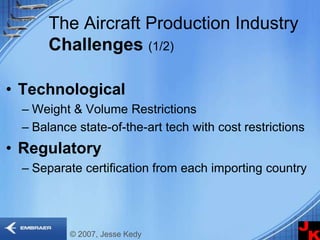 Embraer: Global Strategy