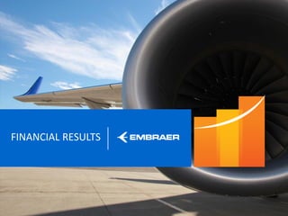 This information is property of Embraer and can not be used or reproduced without written permission.
FINANCIAL RESULTS
 