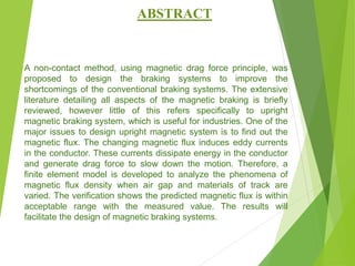 EM Braking System | PPTX