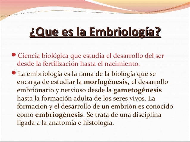 Embriologia