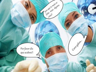 Por favor diz
que acabou!!
 