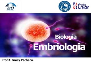 Biologia
Embriologia
Prof.ª. Gracy Pacheco
 