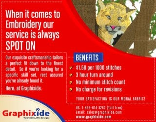 Thinking for Digitizing? Think about Graphixide - You think, We Design!!