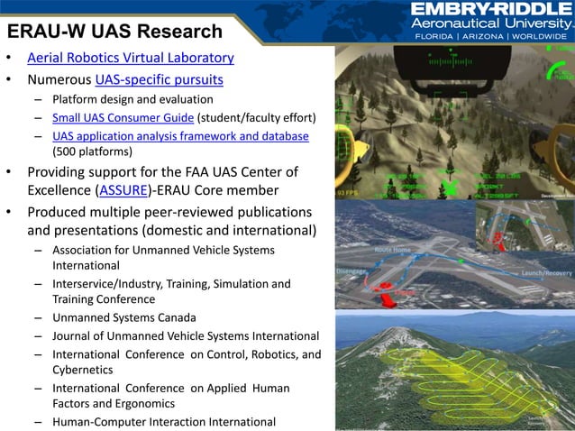 Embry riddle for commercial drone expo | PPT