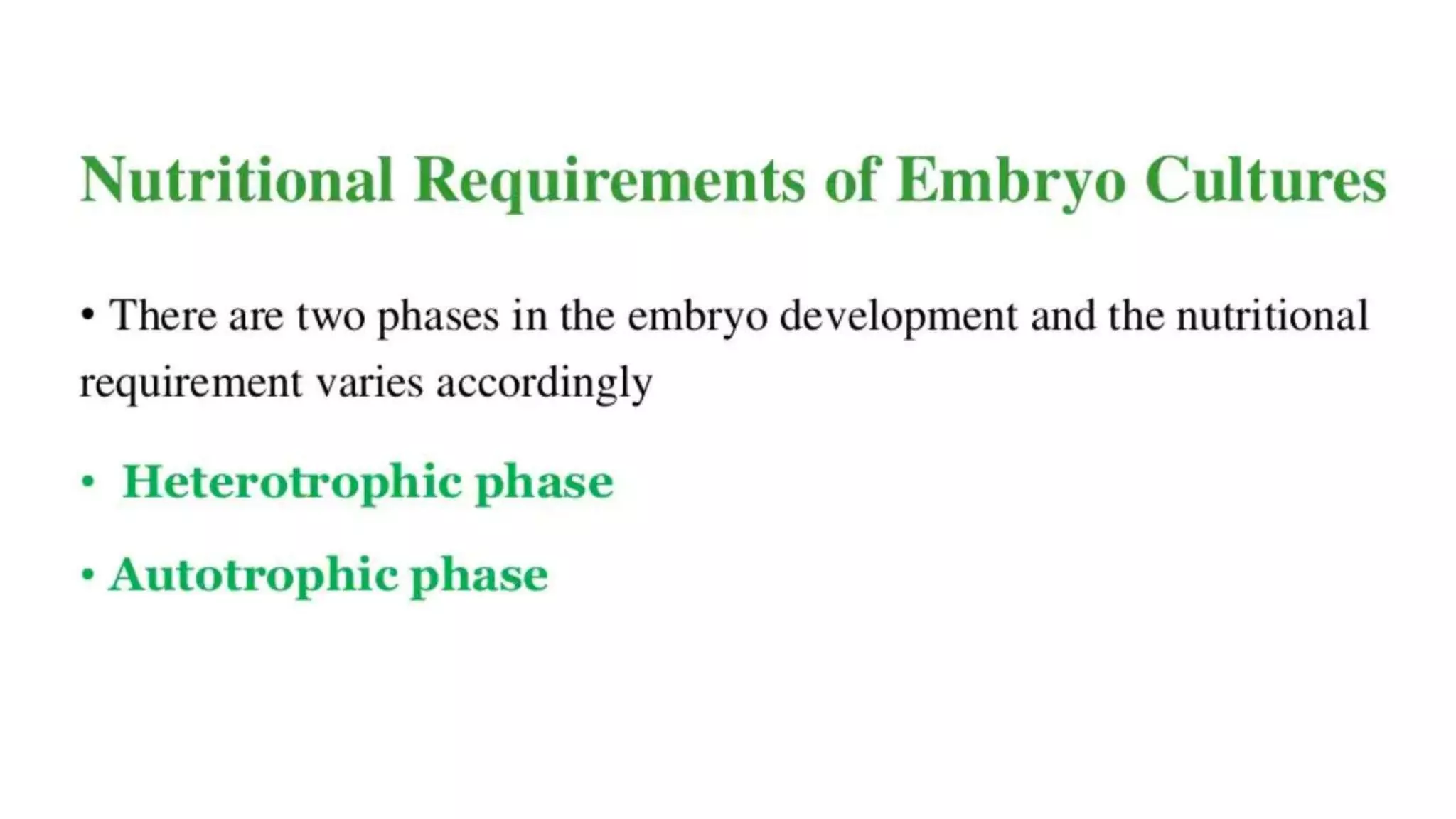 Embryo culture and embryo rescue technique | PPTX