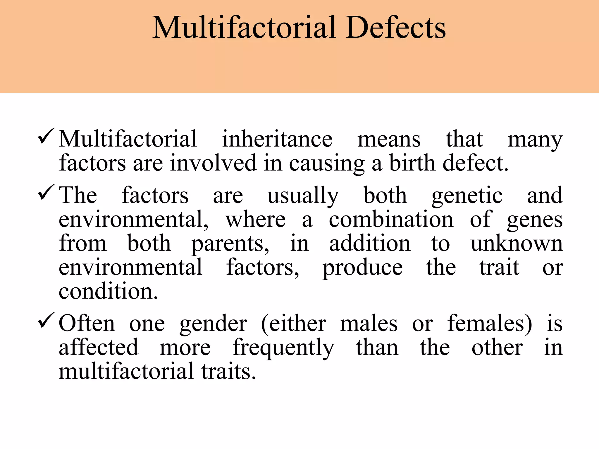 Embryonic abnormalities | PPTX