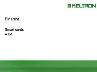 Finance Smart cards ATM 