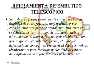 Embutido Corte Y Troquelado PPT