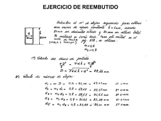 EJERCICIO DE REEMBUTIDO 