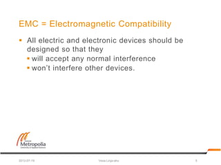 Electromagnetic Compatibility | PPTX