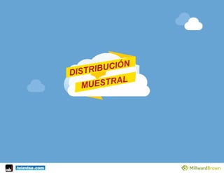 DISTRIBUCIÓN
MUESTRAL
 