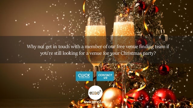 8 OF LONDON'S BEST CHRISTMAS PARTY VENUES