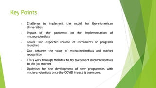 EMC-LM 3rd empowering seminar by Francisco Calvache, Miriadax Slide 8