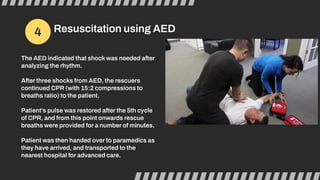 Emergency Medicine - AED Resuscitation (MI / Heart Attack) | PDF