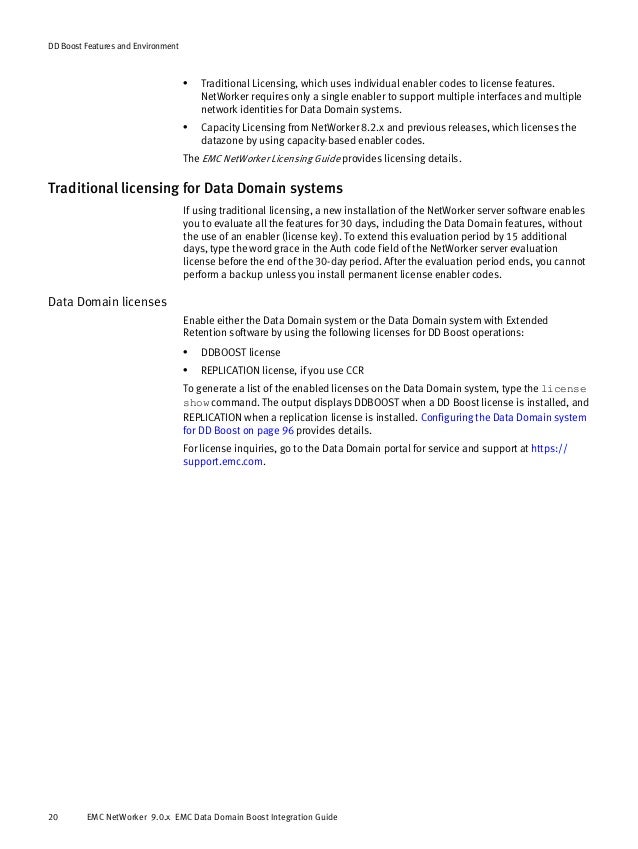 guide d'installation networker 8.2