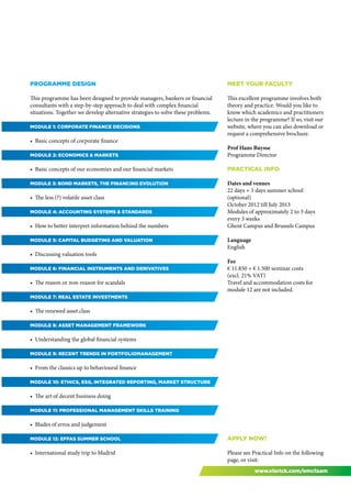 Emc in financial analysis and asset management | PDF