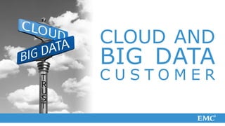 CLOUD AND
BIG DATA
CUSTOMER
 