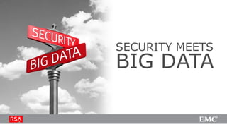 SECURITY MEETS
BIG DATA
 