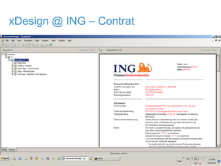 28© Copyright 2011 EMC Corporation. All rights reserved.
xDesign @ ING – Contrat
 