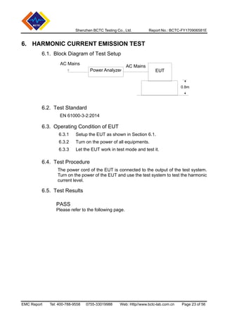 CE/EMC TEST REPORT | PDF