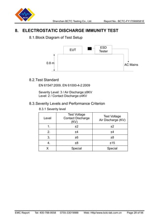 CE/EMC TEST REPORT | PDF
