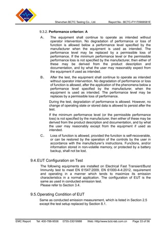 CE/EMC TEST REPORT | PDF
