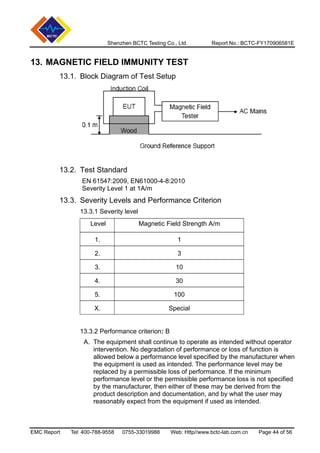 CE/EMC TEST REPORT | PDF