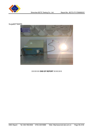 CE/EMC TEST REPORT | PDF