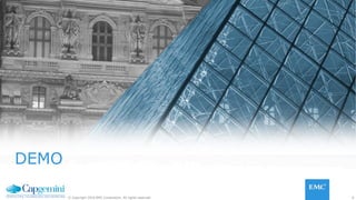 6© Copyright 2016 EMC Corporation. All rights reserved. 6© Copyright 2016 EMC Corporation. All rights reserved.
DEMO
 