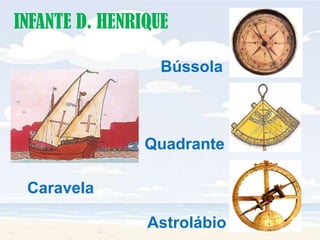 INFANTE D. HENRIQUEBússolaQuadranteCaravelaAstrolábio
