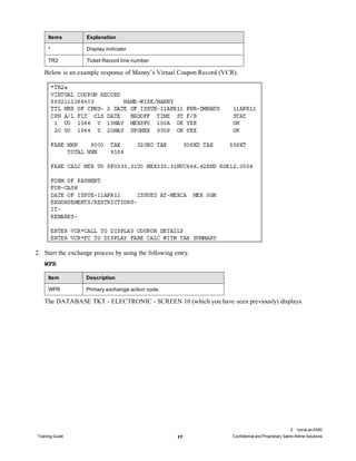 Sabre Example Sabre GDS Reservation system and ticketing 5 | PDF