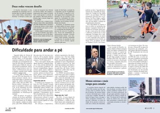 Duas rodas vencem desafio 
Segundo dados do Sistema de 
Indicadores de Percepção Social, 
do Ipea (2011), 12,3% dos deslo-camentos 
cotidianos no Brasil são 
realizados a pé, principalmente por 
causa do alto preço do transporte 
coletivo para o bolso de uma par-cela 
grande da população. Apesar 
disso, tal qual acontece com a bi-cicleta, 
a infraestrutura para que 
o cidadão caminhe pelas cidades 
também é negligenciada. 
O Censo 2010, do IBGE, mos-trou 
que 69% dos domicílios ur-banos 
possuem calçada, mas a 
maior parte delas se concentra nas 
regiões de melhor infraestrutura, 
onde o índice sobe para 80%. Nos 
bairros pobres, justamente nos 
quais os moradores andam mais 
a pé, só há calçamento em 43% 
das moradias consideradas se-miadequadas 
e de apenas 9% das 
inadequadas, na classificação do 
­instituto. 
Além de poucas, em geral as 
calçadas são de baixa qualidade. 
Levantamento feito no ano passa-do 
em 228 pontos de 39 cidades, 
entre capitais e cidades de médio 
porte, pela ONG Mobilize Brasil, 
Bicicleta foi o meio de transporte mais e dos pontos na carteira do motorista 
eficiente no Desafio Intermodal de 
Brasília, realizado em setembro 
deu uma nota 3,4 (em uma esca-la 
de 0 a 10) às calçadas. Apenas 
2,19% dos locais ficaram acima do 
mínimo e 74,13% abaixo de 5. 
Nota 5 seria aquela calçada com 
alguns desníveis e pequenos bura-cos. 
A nota mínima definida foi 
8. Os principais problemas são: 
buracos, irregularidades, degraus, 
árvores, postes, mesas, cadeiras e 
barracas de ambulantes, largura 
estreita, ausência de faixa de pe-destre, 
placas e sinais luminosos, 
falta de rampas para cadeirantes e 
ausência de paisagismo. 
Esquecidas pela lei 
O professor de Transporte Ur-bano 
da USP Orlando Strambi 
lembra que a Política Nacional de 
Mobilidade Urbana (PNMU) não 
trata de calçada como equipamen-to 
necessário aos deslocamentos da 
população. “Curiosamente, não se 
fala em pedestrovias, que, talvez, 
sejam uma das mais importantes 
infraestruturas urbanas, às quais 
não damos atenção e que não apa-recem 
de forma explícita no corpo 
da lei”, critica. 
Ele reforçou a importância, 
inclusive quantitativa, dos deslo-camentos 
a pé. “Em uma cidade 
grande e complicada como São 
Paulo, uma parcela significativa da 
população se move, integralmente, 
da origem ao destino, a pé. Sem 
contar que qualquer outro desloca-mento 
tem, em geral, uma parce-la 
sendo feita a pé. Então, é muito 
importante cuidar desse tipo de 
deslocamento”, contou. 
Se a PNMU não previu infraes-trutura 
física para quem se desloca 
a pé, a prioridade para o pedestre 
sobre a faixa foi instituída em lei 
pelo Código de Trânsito Brasilei-ro, 
ainda em 1997, porém até hoje 
enfrenta resistência para ser efeti-vada 
na maioria das grandes cida-des, 
apesar de não dar passagem 
às pessoas na faixa ser considera-da 
infração gravíssima (multa de 
R$ 191,54 e sete pontos na 
­carteira). 
Regra que não “cola” 
Em 2011, 14 anos depois da 
promulgação do Código de Trân-sito 
Brasileiro, a cidade de São 
Paulo lançou uma campanha para 
colocar em prática a prioridade ao 
O Desafio Intermodal é uma 
modalidade de competição entre di-ferentes 
tipos de modo de transporte 
(carro, metrô, ônibus, motocicleta e 
bicicleta). A intenção é avaliar qual 
o meio de transporte mais eficiente 
em diversas cidades. São avaliados o 
tempo gasto para chegar ao destino 
final, o custo gerado e a emissão de 
gás carbônico. Não basta alcançar o 
primeiro lugar, é preciso chegar com 
mais qualidade. 
De acordo com a relação de ga-nhadores 
desde 2006, disponibilizada 
pela ONG Mobilize Brasil, a bicicleta é 
o veículo que oferece a maior relação 
custo-benefício para quem se loco-move 
pela cidade. 
A última edição do desafio aconte-ceu 
em 23 de setembro, logo após o 
Dia Mundial sem Carro (22 de setem-bro) 
em várias cidades do Brasil e do 
mundo. Em São Paulo, o vencedor foi 
a motocicleta, que fez 15 quilômetros 
em 20 minutos. O segundo e o ter-ceiro 
lugares foram conquistados por 
bicicletas. No ano passado, o mais 
rápido foi o helicóptero (22 minu-tos), 
que não levou o prêmio porque 
a bicicleta, com 24 minutos, foi consi-derada 
mais ­eficiente. 
Em Brasília, 13 voluntários ­saíram 
da cidade-satélite do Guará e foram 
até o Museu Nacional da Repúbli-ca, 
na Esplanada dos Ministérios, um 
percurso de cerca de 15 quilôme-tros. 
Foram dez modalidades de 
deslocamento avaliadas, incluindo 
deslocamentos mistos: carro, táxi, 
ônibus, metrô, bicicleta, caminhada 
e corrida leve. O vencedor foi uma 
­bicicleta, 
com 21 minutos, seguida 
pelo táxi e pelo carro. 
pedestre na faixa. Segundo levan-tamento 
da Companhia de Enge-nharia 
de Tráfego de São Paulo 
(CET), um ano depois, 30% dos 
automóveis paravam para os pe-destres. 
Em Porto Alegre, a prefei-tura 
lançou campanha em 2009, 
mas, um ano depois, o número de 
atropelamentos aumentou. 
Essa dificuldade de respeito à 
faixa se reflete no sentimento das 
pessoas. A pesquisa Sistema de In-dicadores 
de Percepção Social mos-tra 
que a maior parte dos ciclistas 
e pedestres no Brasil não se sente 
respeitada. Na Região Sul, o índi-ce 
de quem raramente ou nunca 
se sente respeitado pelo motoris-ta 
de automóvel foi de 35,6%; no 
Norte, 57%; no Sudeste, 62,4%; 
no Nordeste, 63,2%; e no Centro- 
Mesmo prevista em lei, prioridade ao pedestre é 
raramente respeitada no país, apesar da multa pesada 
-Oeste, alcançou 63,6%. 
Com exceção de Brasília, ne-nhuma 
cidade no Brasil conseguiu 
tornar um hábito a preferência do 
pedestre na faixa. A capital im-plantou 
a medida ainda em 1997, 
quando a cidade era governa-da 
pelo hoje senador Cristovam 
­Buarque 
(PDT-DF). Ele credita o 
sucesso da iniciativa à fiscalização 
e à intensa campanha educativa 
feita na mídia e nas escolas. 
Além de conscientizar os mo-toristas 
da importância de parar, 
é preciso conscientizar o pedestre 
a só atravessar na faixa. De acor-do 
com o Detran-DF, na época do 
lançamento da campanha, exis-tiam 
apenas 300 faixas de pedestre 
no DF. Atualmente são cerca de ­5 
mil. 
Hoje, na capital da República, 
em 85% das vezes, os carros pa-ram 
para os pedestres atravessarem 
na faixa. Porém, segundo o profes-sor 
da Universidade de Brasília e 
especialista em trânsito David Du-arte 
Lima, para o pedestre se sen-tir 
seguro, é preciso que 100% dos 
carros parem na faixa. Com me-nos 
fiscalização, no ano passado 
cresceu o número de pessoas atro-peladas 
— e mortas — na ­faixa 
de 
pedestre em Brasília. 
Dificuldade para andar a pé 
Cristovam Buarque era governador do 
DF quando cidade adotou a prioridade: 
fiscalização e campanha educativa 
Menos estresse e mais 
tempo para estudar 
O jornalista Afonso Augusto de 
Morais Filho resolveu que não que-ria 
mais sofrer no trânsito cada dia 
pior de Brasília. Ele resolveu utilizar 
o recurso intermodal para ir todos 
os dias para o trabalho. Morador do 
bairro de Águas Claras, ele pega o 
metrô, carregando a bicicleta, e se-gue 
até a rodoviária, no centro da 
cidade. De lá, percorre o trecho res-tante 
até a Câmara dos Deputados, 
onde trabalha, montado na bike. Na 
hora do almoço, vai visitar a mãe ou 
resolver problemas também de bi-cicleta. 
Ex-ciclista profissional, ele 
diz que agora aproveita o tempo no 
metrô para ler notícias e estudar ita-liano. 
“As ciclovias do DF melhoraram 
muito nos últimos anos, mas ainda 
falta conscientizar o motorista sobre 
a prioridade da bicicleta no trânsito”, 
avaliou. 
Afonso Morais 
vai trabalhar de 
bicicleta, depois 
de chegar ao Plano 
Piloto usando o 
metrô 
RODAS DA PAZ 
PEDRO FRANÇA/AGÊNCIA SENADO 
PEDRO FRANÇA/AGÊNCIA SENADO 
MOREIRA MARIZ/AGÊNCIA SENADO 
50  novembro de 2013 www.senado.leg.br/emdiscussao  51 
SUMÁRIO 
 