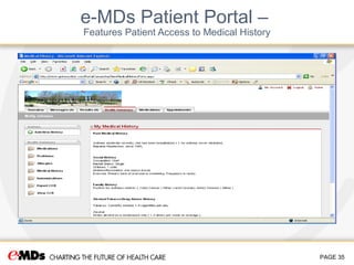 e-MDs Summary Overview | PPT