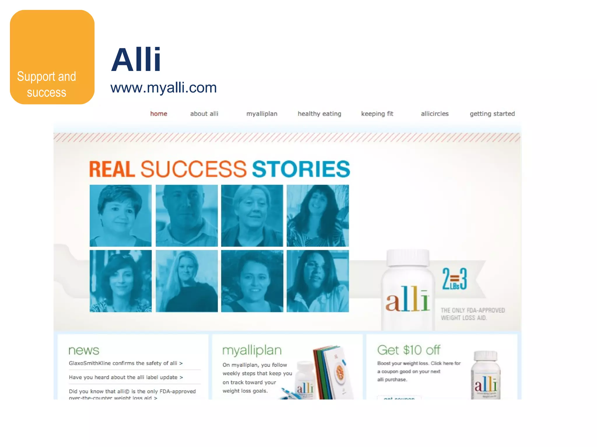 incentives Support and success Alli www.myalli.com 