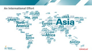 Copyright © 2017, Oracle and/or its affiliates. All rights reserved. |Copyright © 2017, Oracle and/or its affiliates. All rights reserved.
An International Effort
 