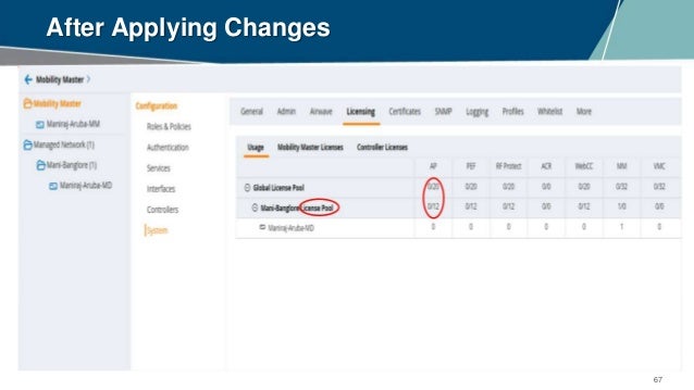 Solved Master Controller Role In Arubaos 8 X Airheads Community