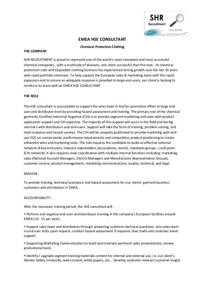 technical consultant job description