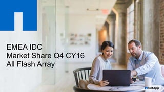 EMEA IDC
Market Share Q4 CY16
All Flash Array
 