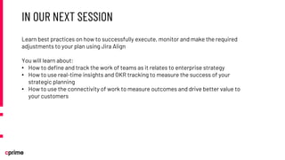 Enterprise Agility with Jira Align Part 2: Planning for Value | PDF