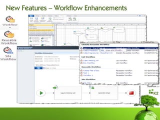 New Features – Workflow Enhancements
 