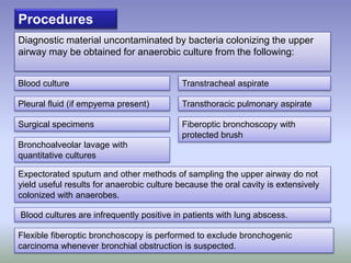 Lung Abscess 2010 | PPTX