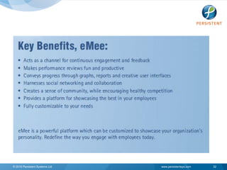 © 2010 Persistent Systems Ltd   www.persistentsys.com   32
 