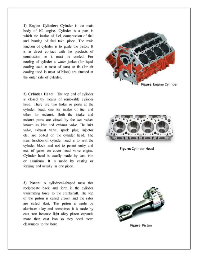 Study on IC Engine