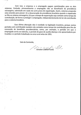 Emendas A MP 582/2012