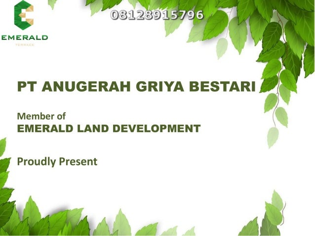 Emerald Terrace Jatiasih 08128915796 Bekasi