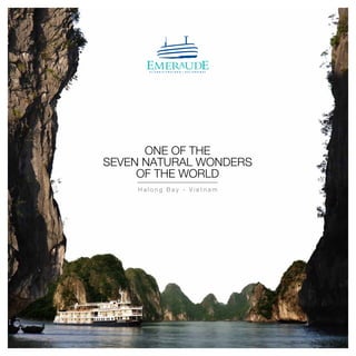 One of the
Seven Natural Wonders
     of the World
    Halong Bay - Vietnam
 